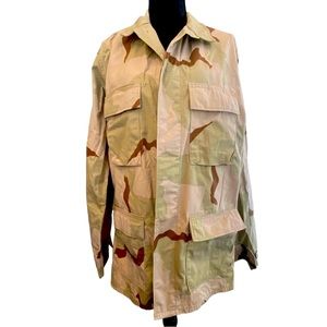 Men’s Utility Jacket/ Military BDU. Light camouflage